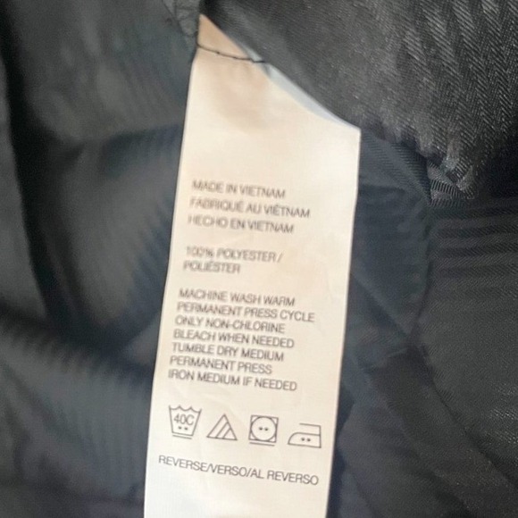 NWT Mens IZOD Black Wrinkle Resistant Flat Front Pants 36x32 - Picture 5 of 5